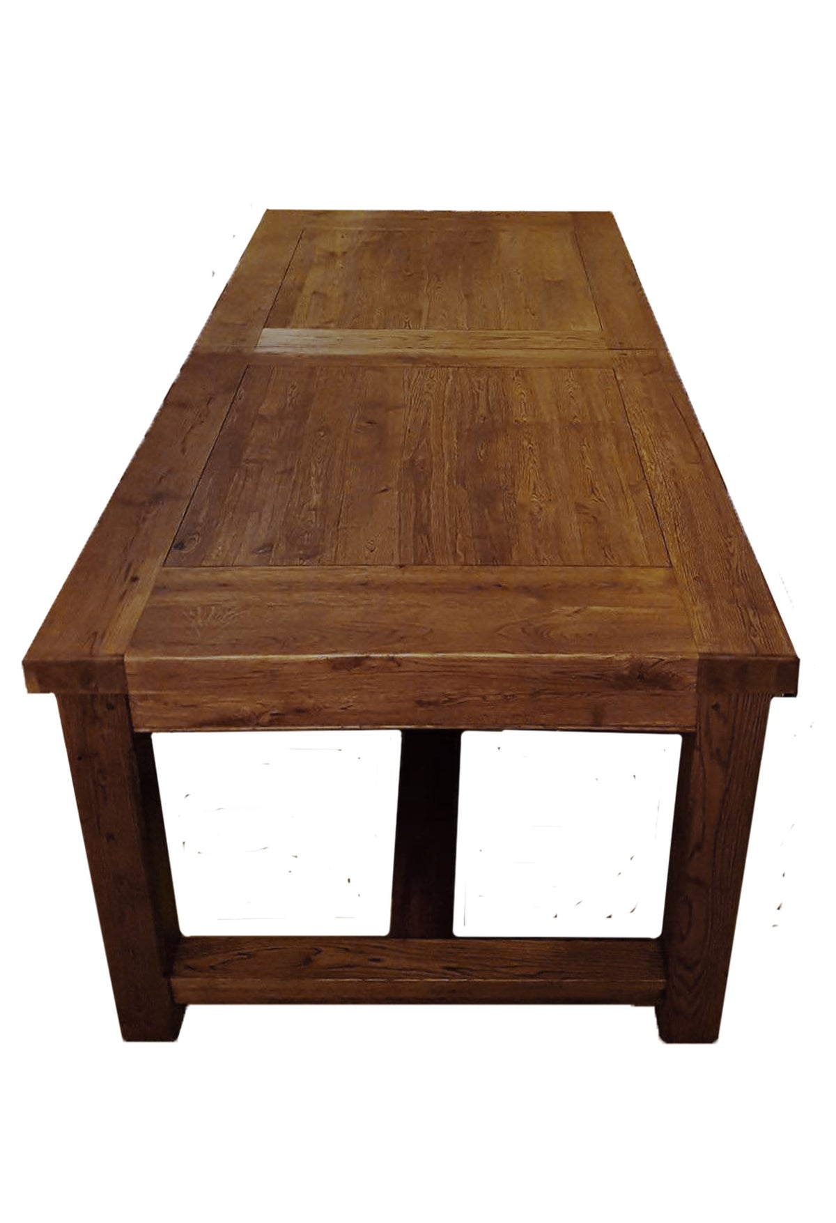 Empire Classic Solid Oak Extending Dining Table in Tudor Oak