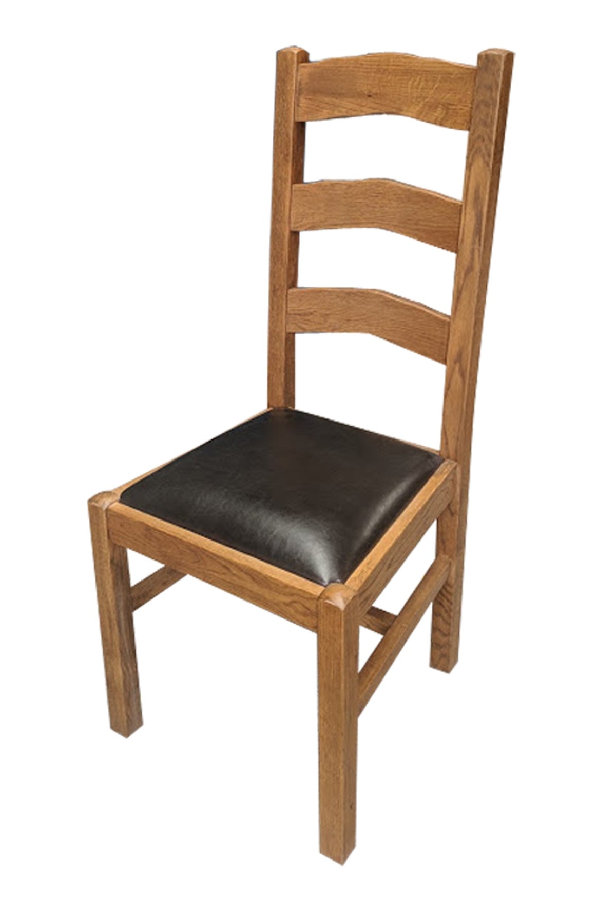 Ladder Back Dining Chair in Tudor Oak