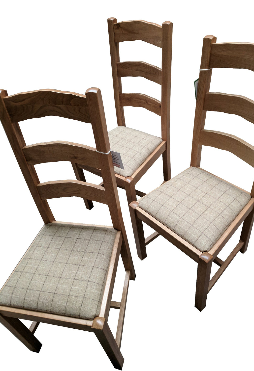 Ladder Back Dining Chair in Tudor Oak