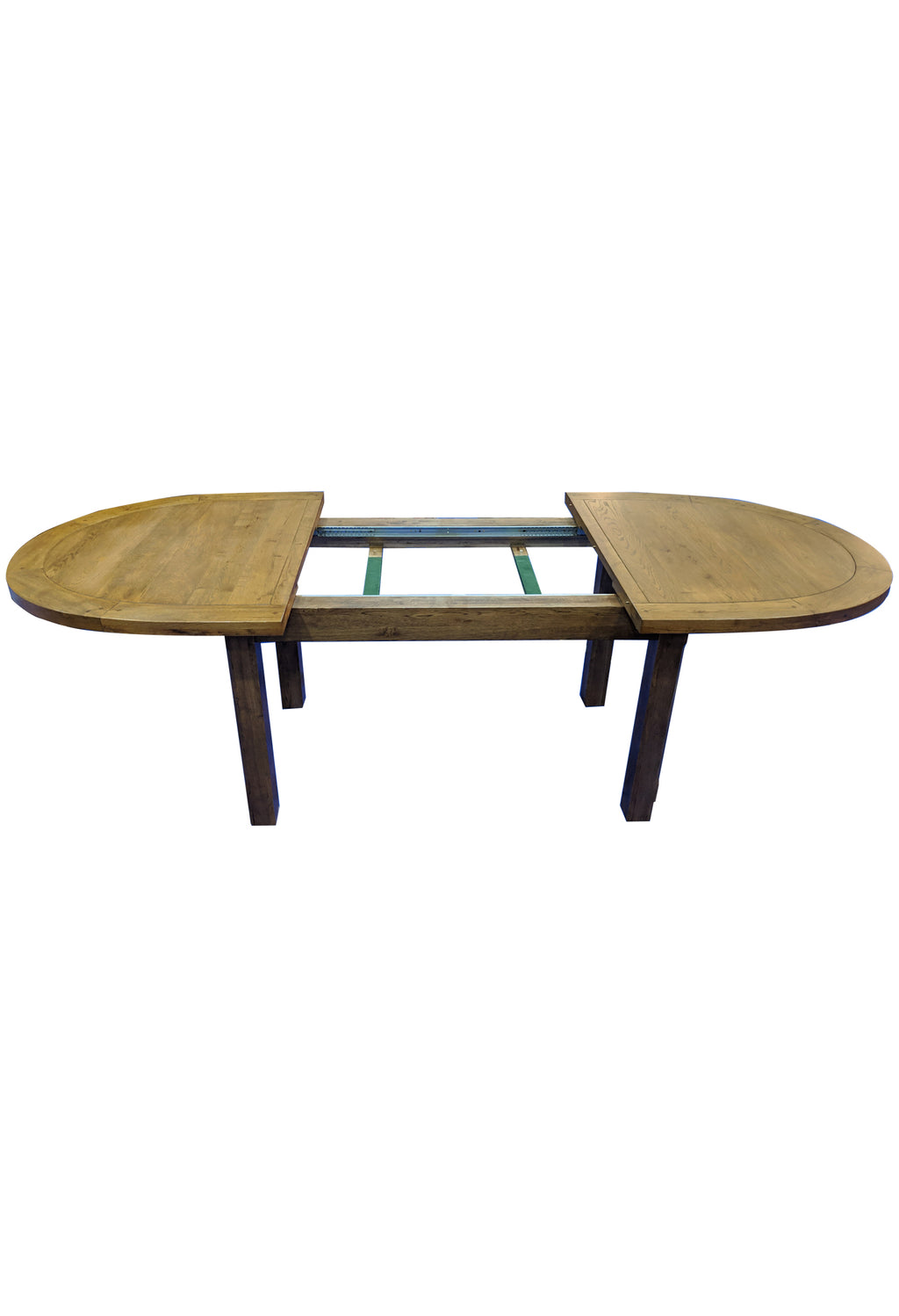 Empire Oval Extending Dining Table - Tudor Oak range