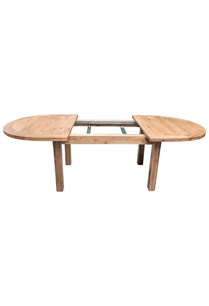 Empire Oval Extending Dining Table - Blonde range