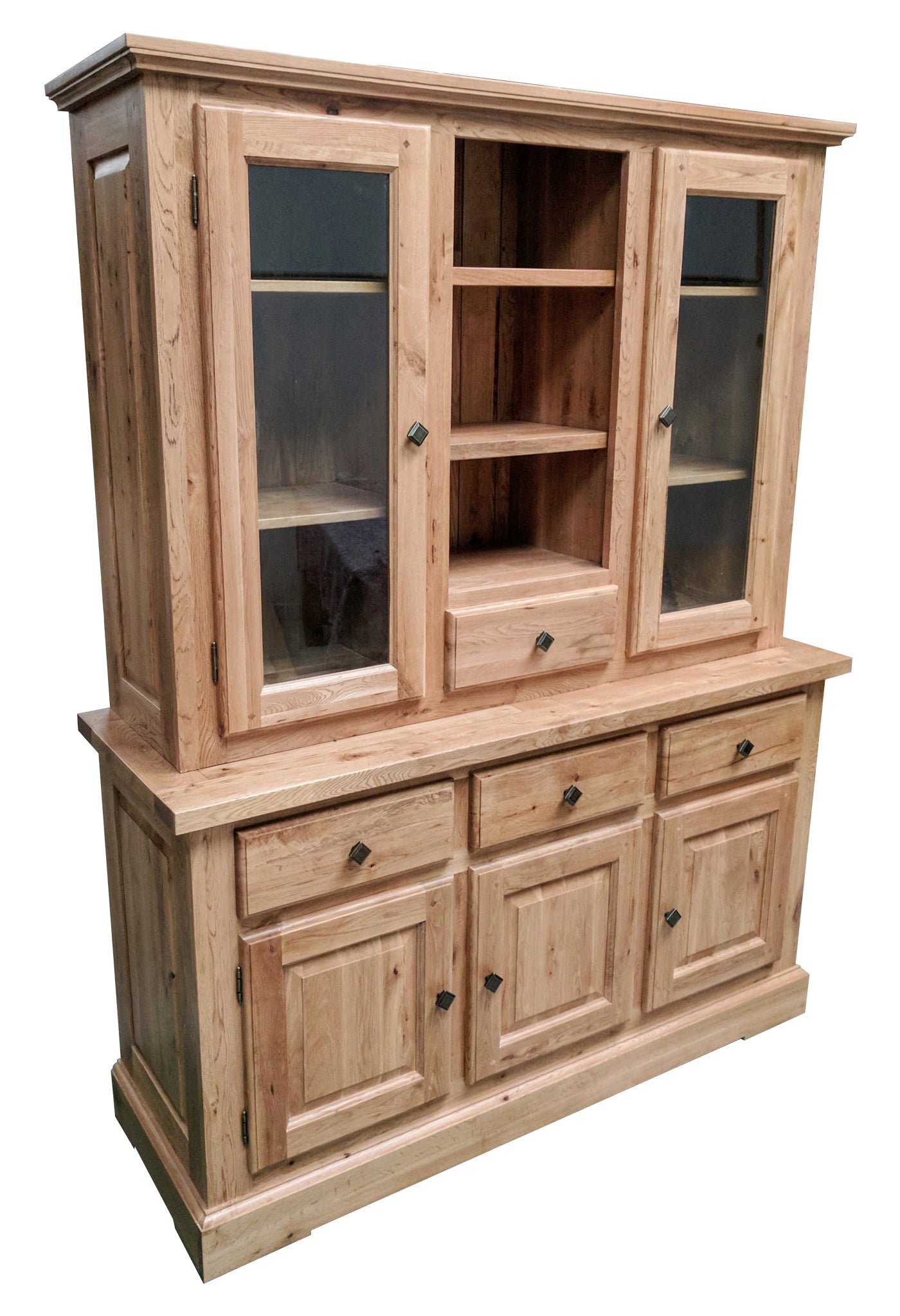 Empire Lodge oak sideboard with dresser - Blonde range