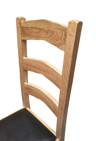 Ladder Back Dining Chair - Blonde Oak range