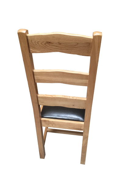 Ladder Back Dining Chair - Blonde Oak range