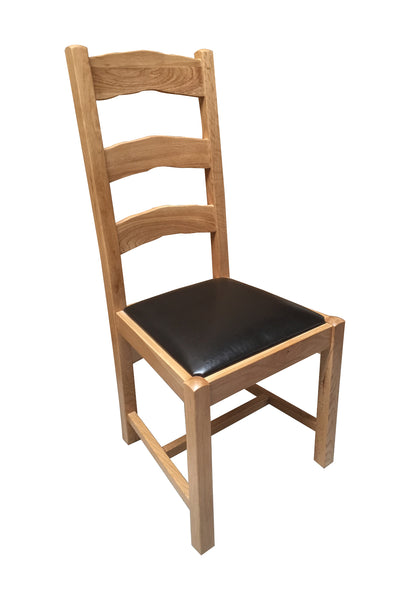 Ladder Back Dining Chair - Blonde Oak range