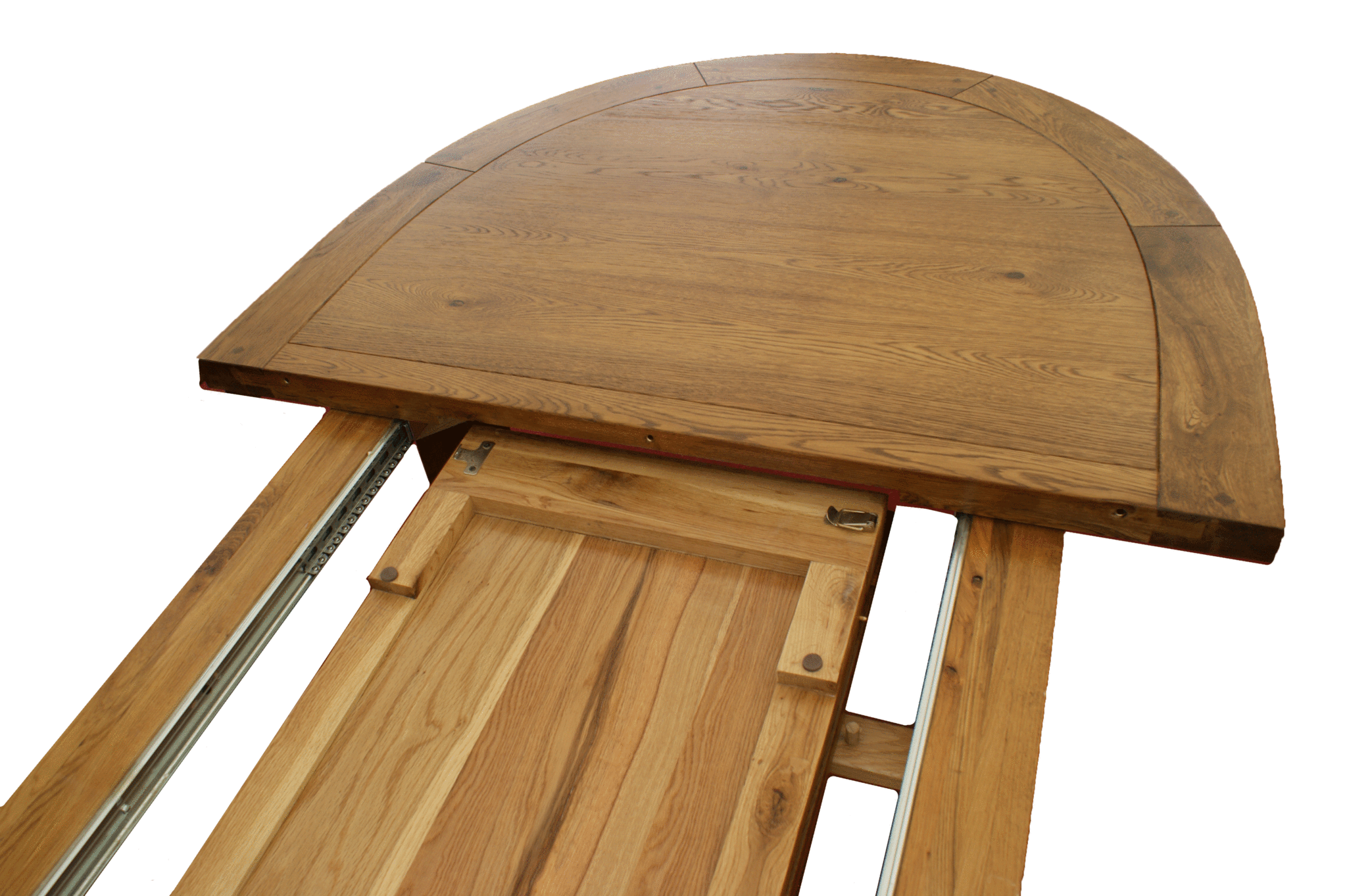 Empire Oval Extending Dining Table - Tudor Oak range