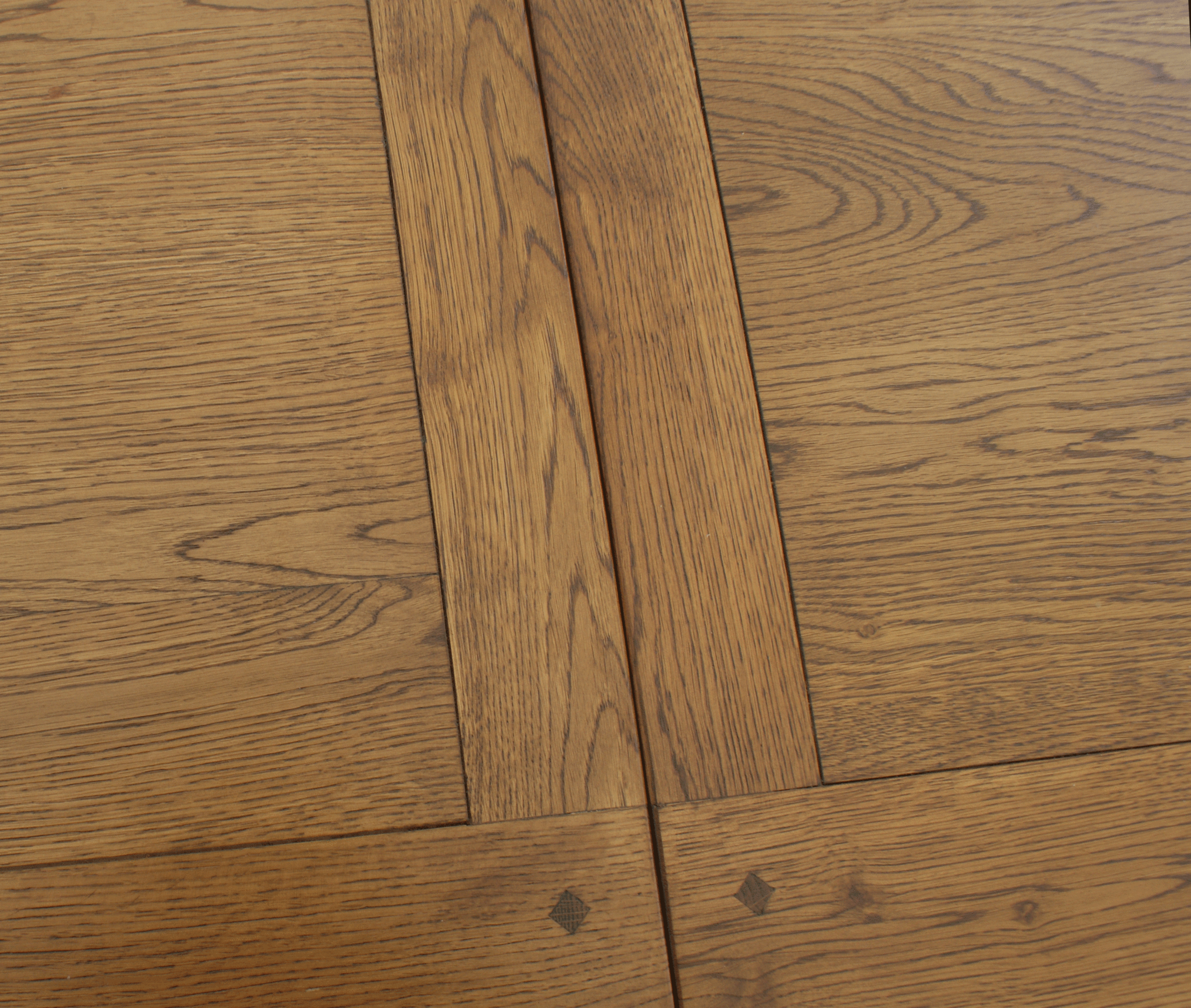 Empire Classic Grand solid oak extending dining table - Tudor oak range